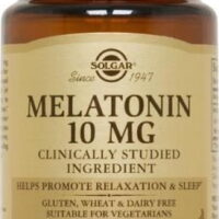 Solgar Melatonin Tablets, 10 mg, 60 Ct