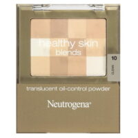 Neutrogena Healthy Skin Translucent Oil-Control Powder, Clean 10, 0.2 Oz + LA Cross Blemish Remover 74851
