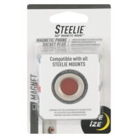 Niteize NITEIZE-STHDM-11-R7 Steelie Magnetic Phone Socket Plus, Siver