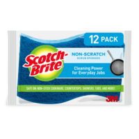 Scotch-Brite Non-Scratch Scrub Sponges, 12 Sponges