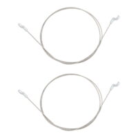 2-Pack 115-5682 Clutch Cable Replacement for Toro 38453 (311000001-311999999) 621 ZR Power Clear Snowblower - Compatible with 94-9949 Cable