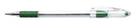 Pentel R.S.V.P. Ballpoint Pen, 0.7 mm, Green, Pack of 12