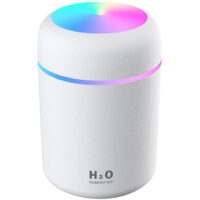 Wewdigi Colorful Cool Mini USB Personal Desktop Humidifier with Auto Shut-off, 2 Mist Modes