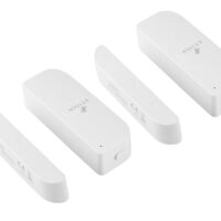 Monoprice Wireless Smart Door/Window Sensor - White (2-Pack) | Works with Amazon Alexa and Google Assistant, No Hub Required - From STITCH Collection
