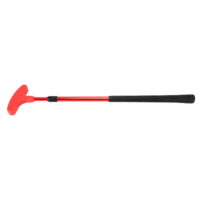 EBTOOLS Golf Putter 2 Section Retractable Adjustable Golf Training Putters Practicing Equipment for Kids Adults Red,Golf Training Tool,Golf Push Rod