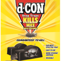 D-con Reusable Covered Mouse Snap Trap, 2 Count