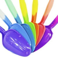 24 Pack MAGIC Color Changing Spoons