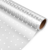 Cellophane Wrap Roll Paper Clear Wrapping Gift Transparent Cello Rolls Flower Basket Bags Baskets Packing Supplies Diy