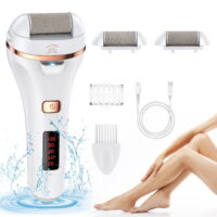 Electric Feet Callus Removers Rechargeable,Portable Electronic Foot File Pedicure Tools, Electric Callous Remover Kit,Professional Pedi Feet Care Perfect for Dead,Hard Cracked Dry Skin Ideal Gift