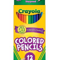 Crayola Colored Pencils Box Of 12 (Pack Of 8)