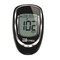 True Metrix Blood Glucose Meter, 4 Second Results Stores Up To 500 Results with Date and Time No Coding Required, Nipro Diagnostics, RE4H01-40 - Sold by: Pack of One