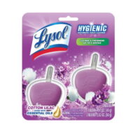 Lysol Hygienic Automatic Toilet Bowl Cleaner, Cotton Lilac, 2ct - 1920083722