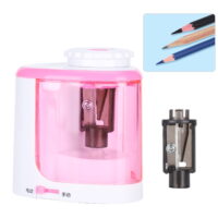 OTVIAP Automatic Electric Pencil Sharpener Portable Battery Operated Manual For Student Classroom,Automatic Electric Pencil Sharpener,Student Automatic Pencil Sharpener