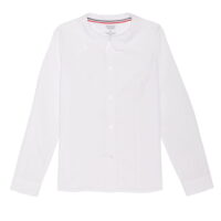 French Toast Girls School Uniform Long Sleeve Modern Peter Pan Collar Blouse (Little Girls & Big Girls)