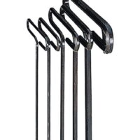 Eklind 2.5 - 6 Metric T-Handle T-Handle Hex Key 6 in. 5 pc