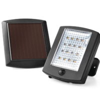 Hyper Tough 500 Lumen LED Solar Powered Motion Sensor Security Light