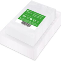 Food Saver Vacuum Sealer Bags 100Quart 8x12Inch+100Pint 6x10Inch Seal a Meal Commercial Grade BPA Free Heavy Duty