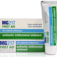 MG217 First Aid 10% Aunthenthic Ichthammol Ointment Helps Soothe Skin, 1oz