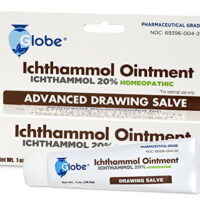 Ichthammol Ointment 20%, (Drawing Salve) 1oz Tube (28.3g) Pharmaceutical Grade
