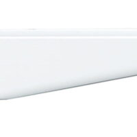Knape & Vogt Twin Slot Bracket 12.5' Steel White Boxed Case of 10
