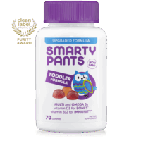 SmartyPants Toddler Formula Multivitamin Gummies, 70 Count