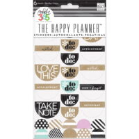Happy Planner Stickers 6/Sheets To Do, Neutral