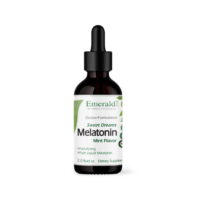 Emerald Labs Liquid Melatonin Supports Relaxation and Healthy Sleep Patterns, Energy Levels, Better Overall Health Support - Mint Flavor - (Sweet Dreams) - 2 fl oz