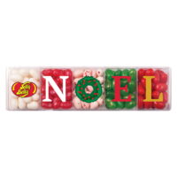 JELLY BELLY 5-Flavor NOEL Clear Gift Box, 4 oz