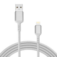 epacks 10FT 6FT 6FT 3FT Phone Charger Cable, Nylon Braided USB Fast Charging Cable Cord Compatible with Smart Phone X Case/8/8 Plus/7/7 Plus/6/6s Plus/5s/5,iPad Mini MAX Case (Silver) 4-Pack