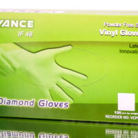 Diamond Advance Vinyl Powder-Free Gloves - Large
