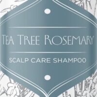 Tea Tree Rosemary Shampoo for Dry Scalp Build Up and Flakes - Clarifying Shampoo Sulfate Free Formula with Lavender and Argan Oil - Dry Scalp Shampoo with Tea Tree Oil, 8 fl oz