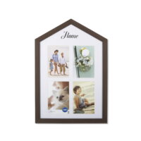 Mainstays 4-Opening 4'x6' Home Aged Wood Collage Picture Frame
