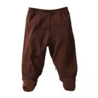 Babysoy Baby Boys' Footie Pants -Chocolate - 3-6 Months