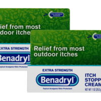 Benadryl Itch Stopping Cream Extra Strength 1 oz (Pack of 2)