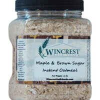 Maple & Brown Sugar Instant Oatmeal - 1 Lb Tub