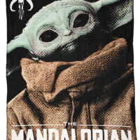 Star Wars The Mandalorian Soft & Warm Fleece Throw - 46in x 60in