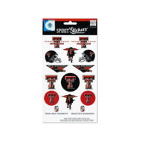 me & my big ideas officially licensed ncaa spirit stickers, texas tech