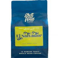 Shotgun Coffee - El Salvador, Whole Bean, Medium Roast, 12oz