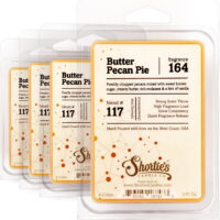 Butter Pecan Pie Wax Melts Bulk Pack - Highly Scented + Natural Oils - Shortie's Candle Company