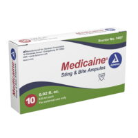 Dynarex Brand Insect Sting Swabs with Benzocaine First Aid Kits 10 Swabs MS-60200