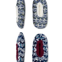 Mickey & Minnie Women's Slipper Socks, 2-Pack, One Size