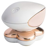Painless Legs Hair Remover for  Lady  Rechargeable Shaver with 4 Hypoallergenic Gold Plated 18K Shaver Heads