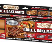 Gotham Steel Non-Stick Copper Grill & Baking Mats, 2 Count