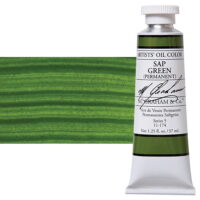 M. Graham & Co. Artists' Oil Paint Made With Walnut Oil - Single Tube - 1.25oz - [Sap Green - Permanent]