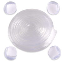 Transparent Table Edge Furniture Guard Corner Protectors Baby Safety Bumper Strip with 4 Pack Baby Proofing Corner Guards