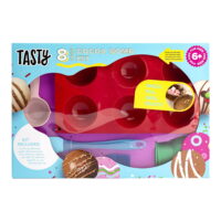 Tasty Kits Hot Chocolate Bomb Gadget Set, Includes Kid-Safe Real Cooking Tools, Multi-color, 8 Piece