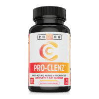 Fast-Acting Herbs and Probiotic, 7 Day Cleanse and Detox, 30 Ct, Pro-Clenz by Zhou Nutrition