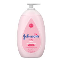 Johnson's Moisturizing Pink Baby Lotion with Coconut Oil, 16.9 fl. oz