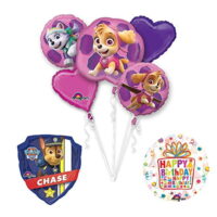 PAW PATROL SKYE & EVEREST Party Balloons Decoration Supplies 27 Inch Chase Ma