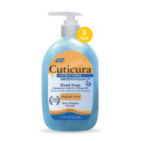 3-Pack Cuticura Antibacterial Liquid Hand Soap (7.5 oz)